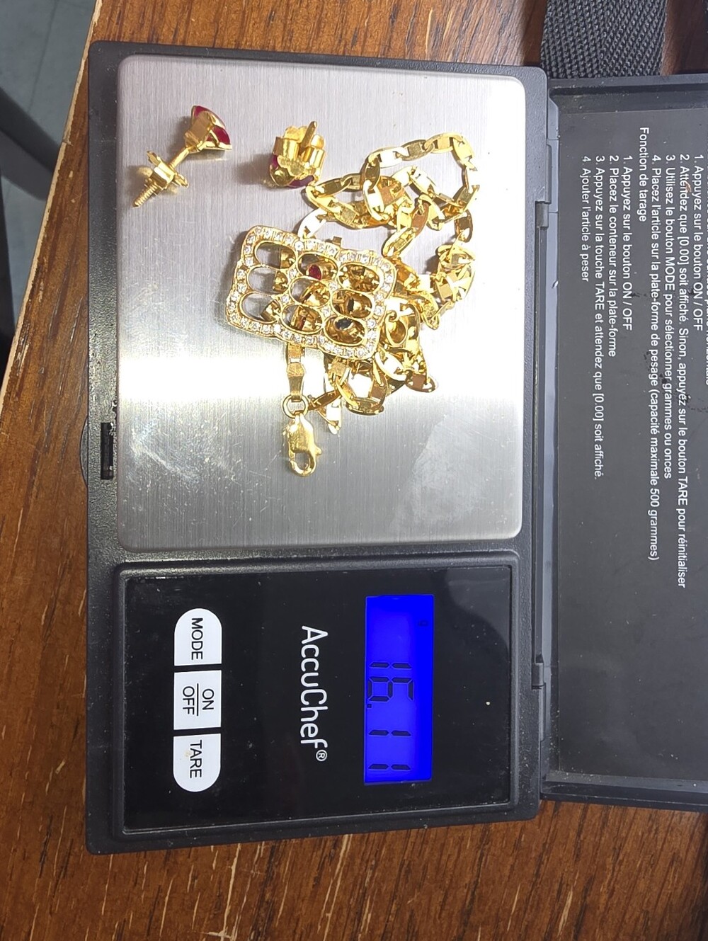 22k [&18k] Jewellery Set - Picture 8 of 11